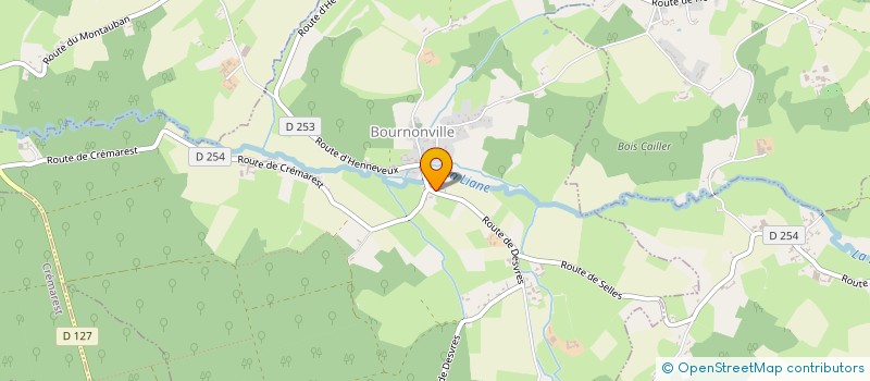 localisation de l'entreprise MONSIEUR QUENTIN DUCROCQ  BOURNONVILLE
