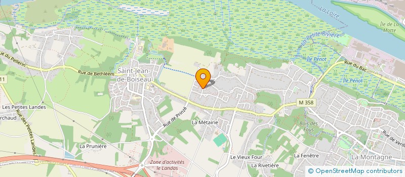 localisation de l'entreprise MONSIEUR QUENTIN DUGAST  SAINT-JEAN-DE-BOISEAU