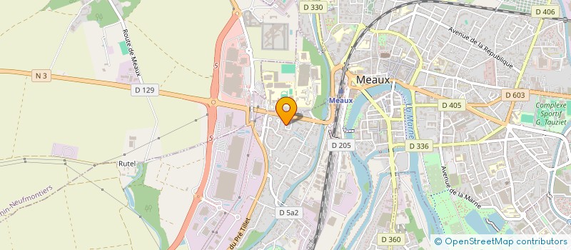 localisation de l'entreprise MONSIEUR QUENTIN DUMAIL  VILLENOY