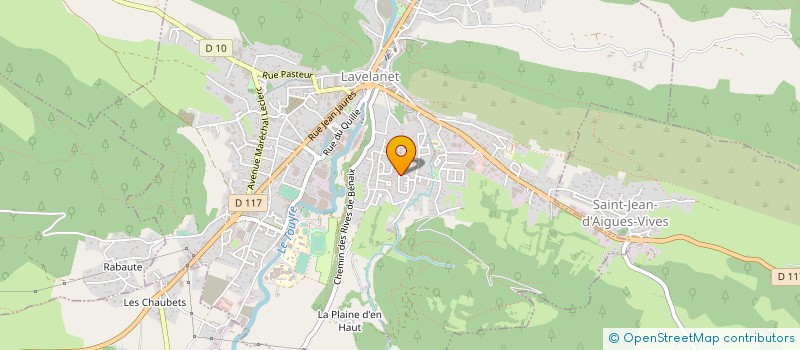 localisation de l'entreprise MONSIEUR QUENTIN DUMAS à LAVELANET