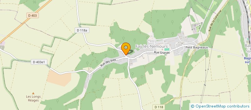 localisation de l'entreprise MONSIEUR QUENTIN DUPLESSIS à FAY-LES-NEMOURS