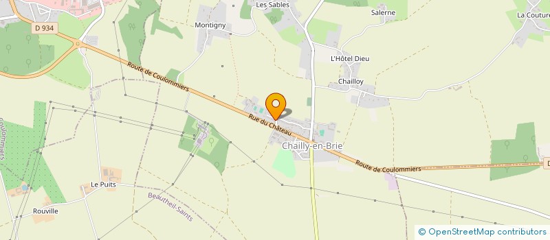 localisation de l'entreprise MONSIEUR QUENTIN DUPONT  CHAILLY-EN-BRIE