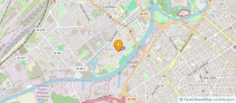 localisation de l'entreprise MONSIEUR QUENTIN DUPONT  LILLE
