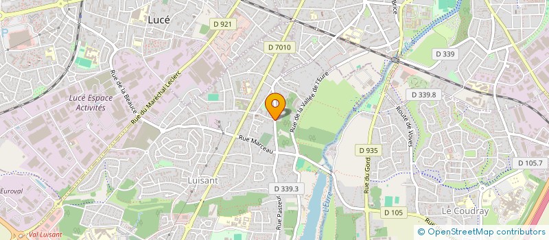 localisation de l'entreprise MONSIEUR QUENTIN DUPUY à LUISANT