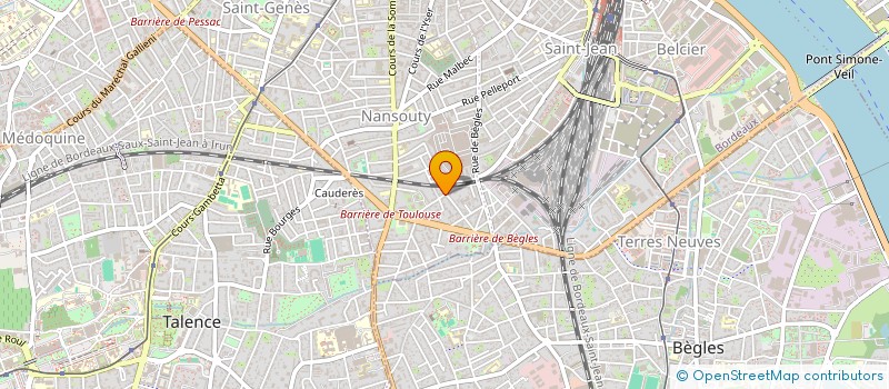 localisation de l'entreprise MONSIEUR QUENTIN DUPUY à BORDEAUX