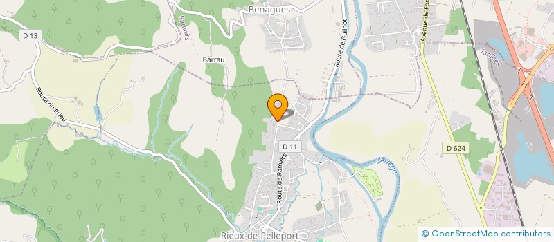 localisation de l'entreprise MONSIEUR QUENTIN DURAND à RIEUX-DE-PELLEPORT