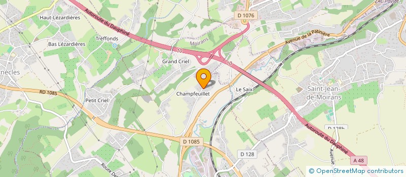 localisation de l'entreprise MONSIEUR QUENTIN DURAND à MOIRANS