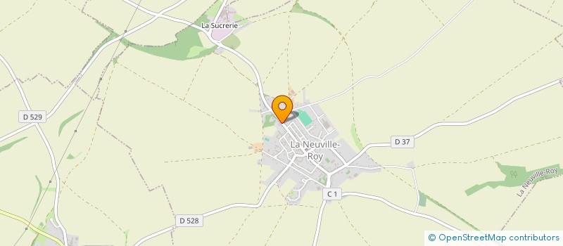 localisation de l'entreprise MONSIEUR QUENTIN DURAND  LA NEUVILLE-ROY