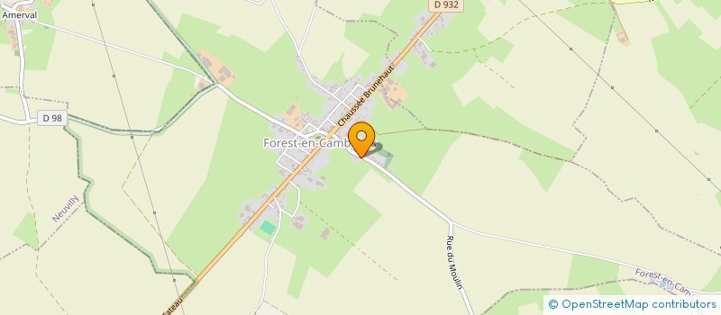 localisation de l'entreprise MONSIEUR QUENTIN DURIEUX  CROIX-CALUYAU