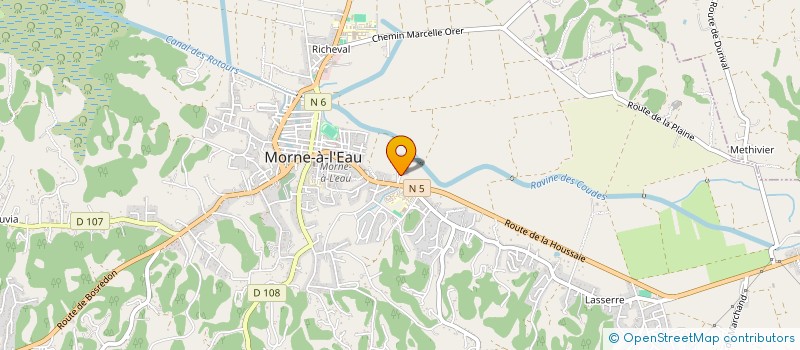 localisation de l'entreprise MONSIEUR QUENTIN DURIMEL à MORNE A L'EAU