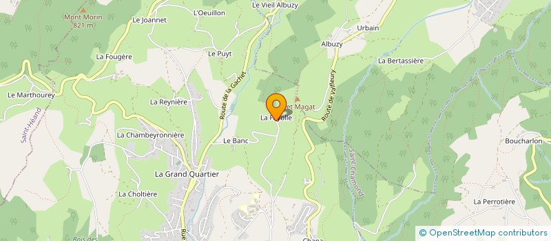 localisation de l'entreprise MONSIEUR QUENTIN DURY  SAINT-PRIEST