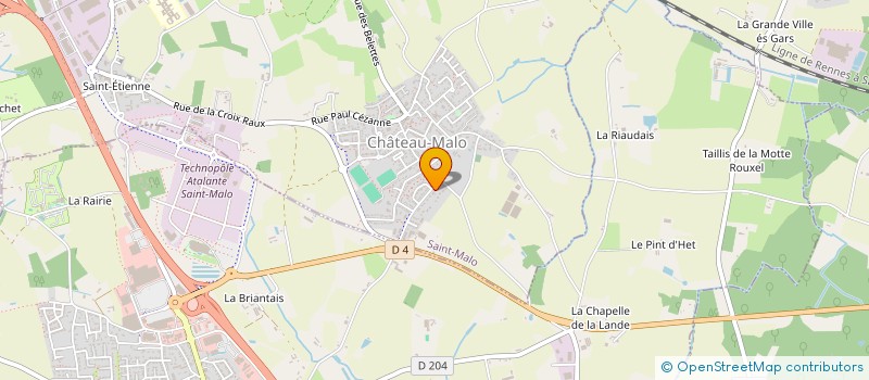 localisation de l'entreprise MONSIEUR QUENTIN DUSSOUCHET  SAINT-MALO