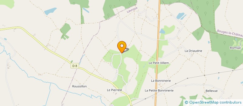 localisation de l'entreprise MONSIEUR QUENTIN DUTERDE à LEVROUX