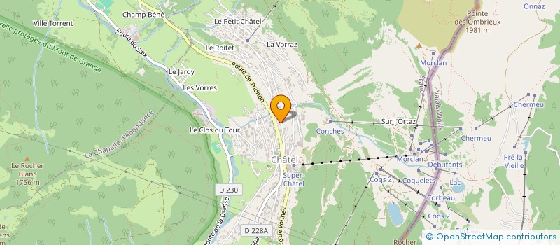 localisation de l'entreprise MONSIEUR QUENTIN EDMOND  CHATEL