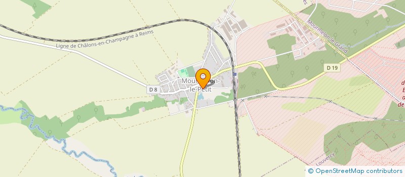 localisation de l'entreprise MONSIEUR QUENTIN EDOUARD  REIMS