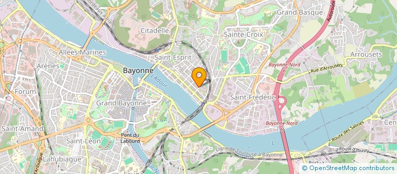 localisation de l'entreprise MONSIEUR QUENTIN EISENZIMMER à BAYONNE