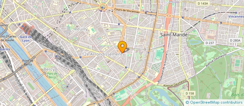 localisation de l'entreprise MONSIEUR QUENTIN ENJOLET  PARIS