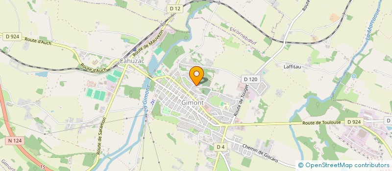 localisation de l'entreprise MONSIEUR QUENTIN ESCUDERO  GIMONT