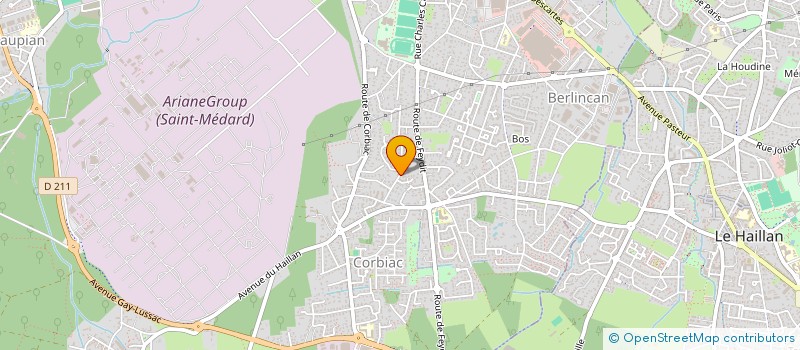 localisation de l'entreprise MONSIEUR QUENTIN ESPAGNET  CASTELNAU-DE-MEDOC