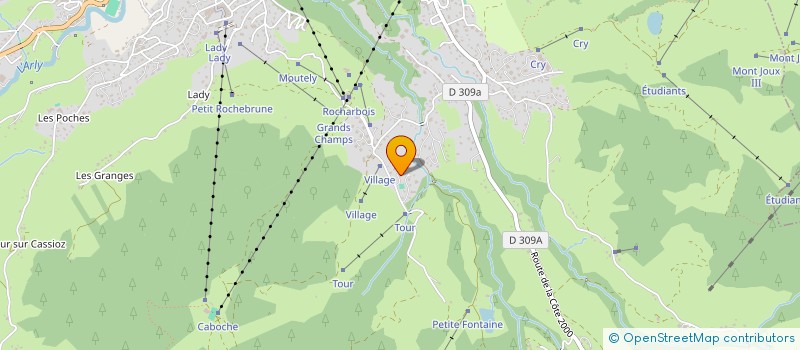 localisation de l'entreprise MONSIEUR QUENTIN ESTIENNE  SAINT-GERVAIS-LES-BAINS