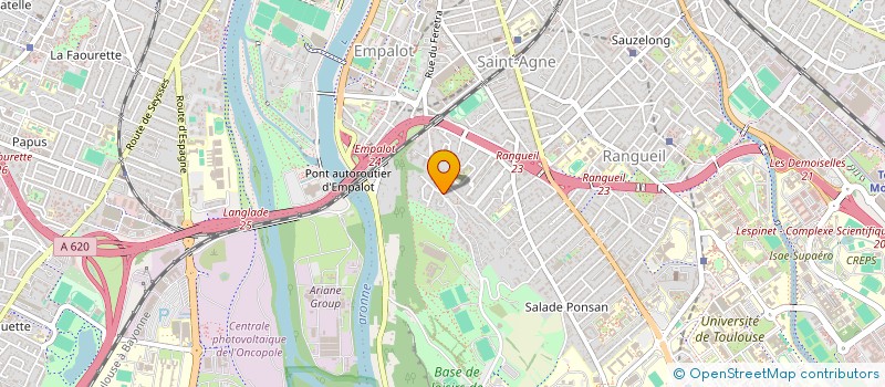 localisation de l'entreprise MONSIEUR QUENTIN ESTRADE  TOULOUSE