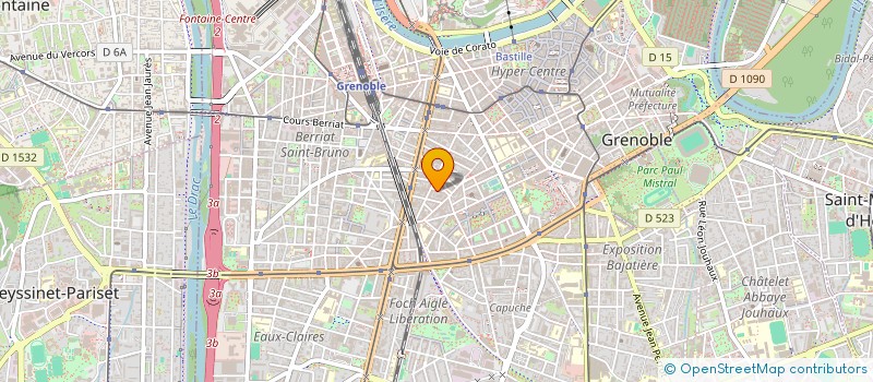 localisation de l'entreprise MONSIEUR QUENTIN ETIENBLED à GRENOBLE