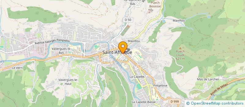 localisation de l'entreprise MONSIEUR QUENTIN FACON  SAINT-AFFRIQUE