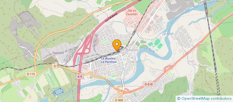 localisation de l'entreprise MONSIEUR QUENTIN FADENE  MAUREILLAS-LAS-ILLAS