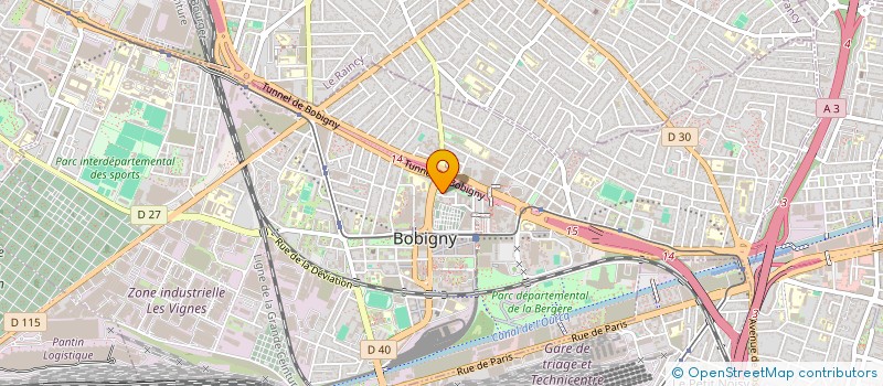 localisation de l'entreprise MONSIEUR QUENTIN FARIA  BOBIGNY