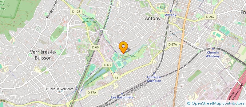 localisation de l'entreprise MONSIEUR QUENTIN FAUCHEUR à ANTONY