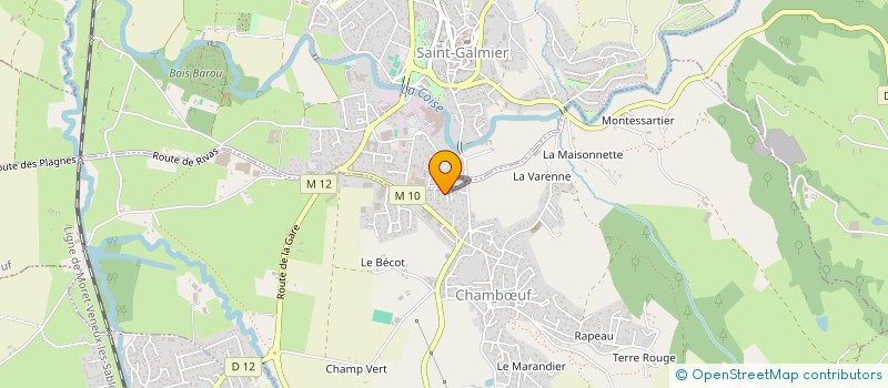 localisation de l'entreprise MONSIEUR QUENTIN FAURE  CHAMBUF