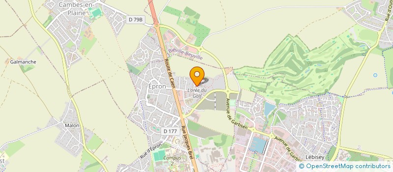 localisation de l'entreprise MONSIEUR QUENTIN FAVE  BONS-TASSILLY