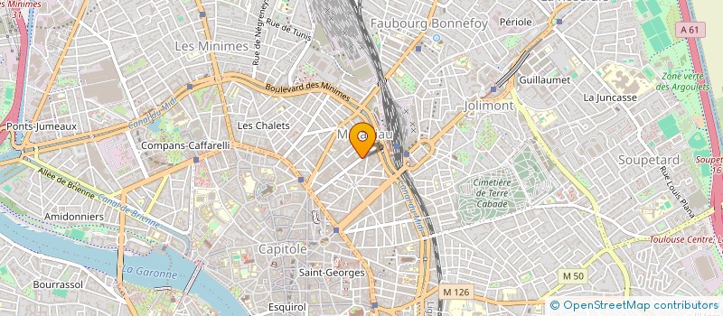localisation de l'entreprise MONSIEUR QUENTIN FAVRE à TOULOUSE