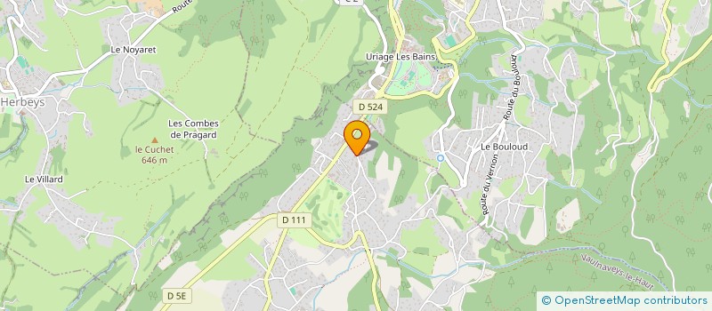 localisation de l'entreprise MONSIEUR QUENTIN FAVROT  VAULNAVEYS-LE-HAUT