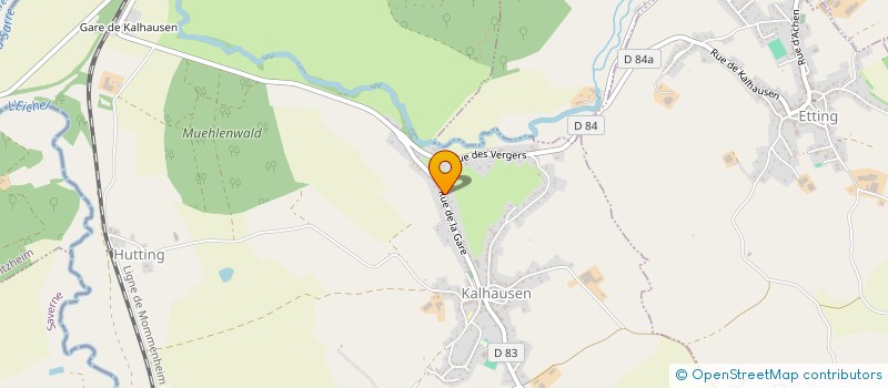 localisation de l'entreprise MONSIEUR QUENTIN FEISTHAUER  KALHAUSEN