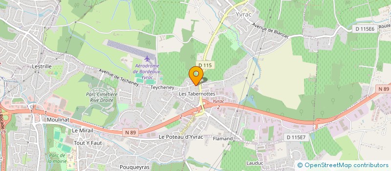 localisation de l'entreprise MONSIEUR QUENTIN FERLAY  YVRAC