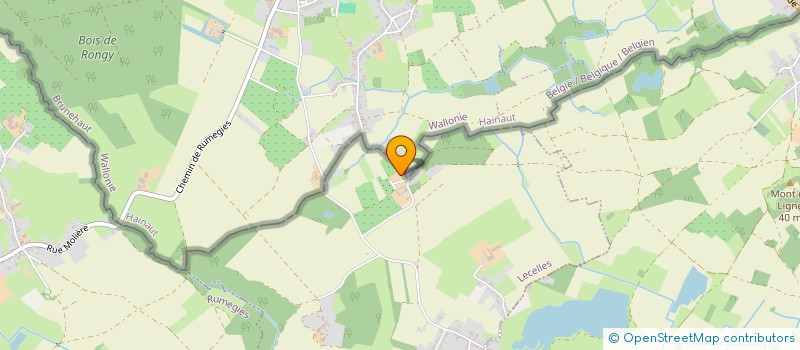 localisation de l'entreprise MONSIEUR QUENTIN FERMAUT  LECELLES