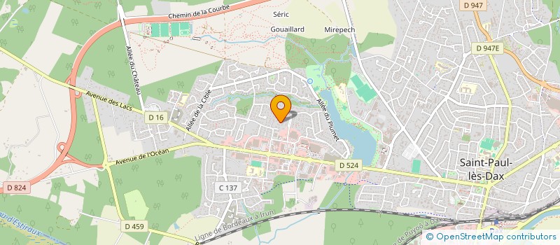 localisation de l'entreprise MONSIEUR QUENTIN FERRIERES  SAINT-PAUL-LES-DAX