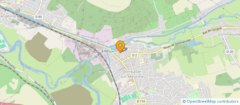 localisation de l'entreprise MONSIEUR QUENTIN FERRY  DOMBASLE-SUR-MEURTHE