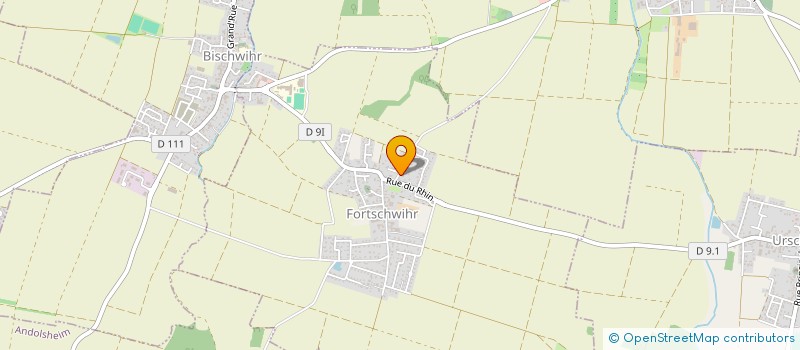 localisation de l'entreprise MONSIEUR QUENTIN FOELLNER  FORTSCHWIHR