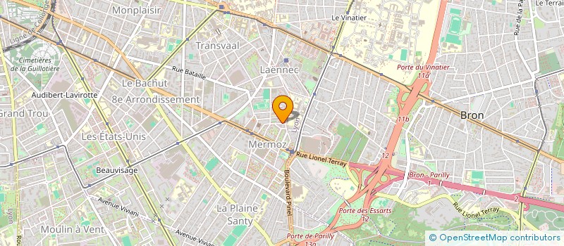 localisation de l'entreprise MONSIEUR QUENTIN FOINY  LYON