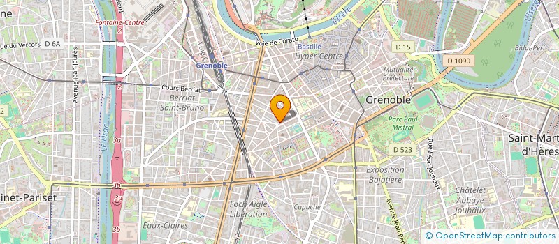 localisation de l'entreprise MONSIEUR QUENTIN FOMBARON à GRENOBLE