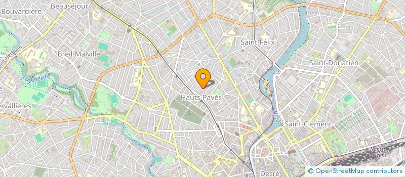 localisation de l'entreprise MONSIEUR QUENTIN FOUAN  NANTES