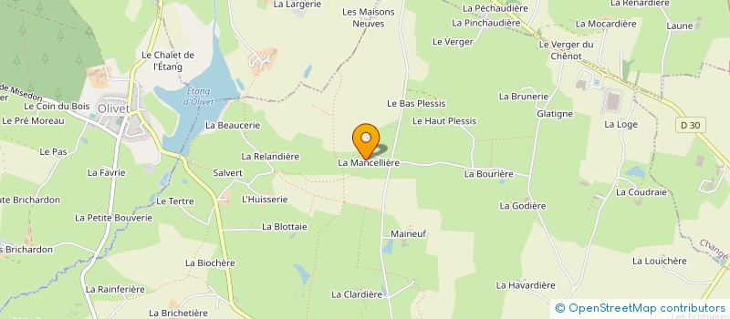 localisation de l'entreprise MONSIEUR QUENTIN FOUGERAY  MONTIGNE-LE-BRILLANT