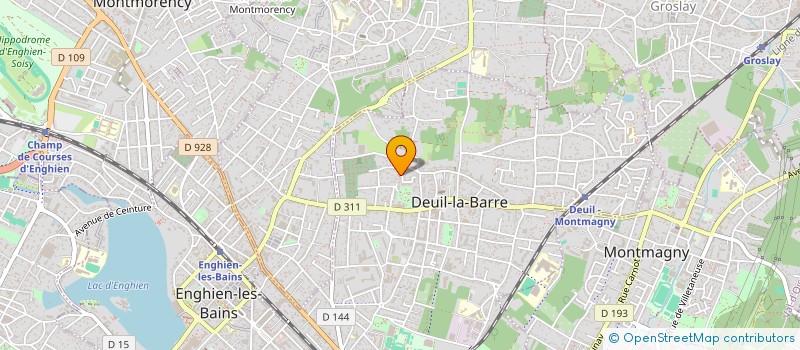 localisation de l'entreprise MONSIEUR QUENTIN FOURCADE à DEUIL-LA-BARRE