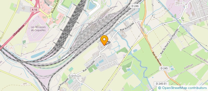 localisation de l'entreprise MONSIEUR QUENTIN FOURNIVAL  FRETHUN