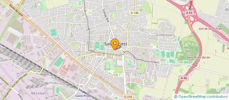 localisation de l'entreprise MONSIEUR QUENTIN FRANCOU  SAINT-PRIEST