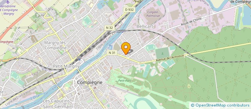 localisation de l'entreprise MONSIEUR QUENTIN FRAU  COMPIEGNE