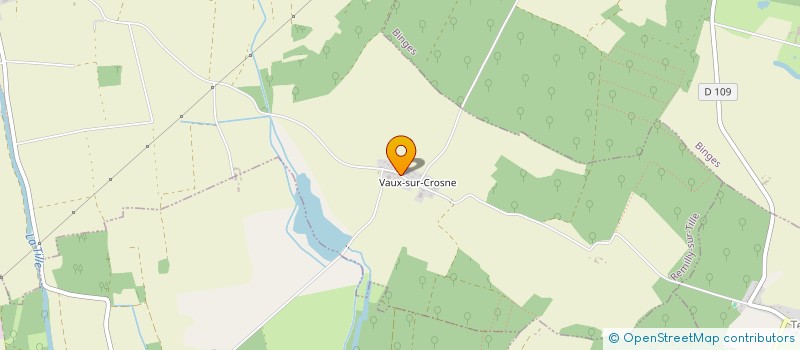 localisation de l'entreprise MONSIEUR QUENTIN FRIGERIO  REMILLY-SUR-TILLE