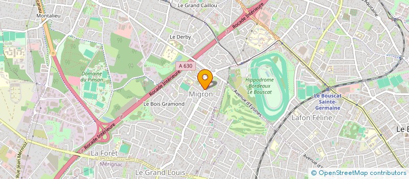 localisation de l'entreprise MONSIEUR QUENTIN FRITZ  EYSINES